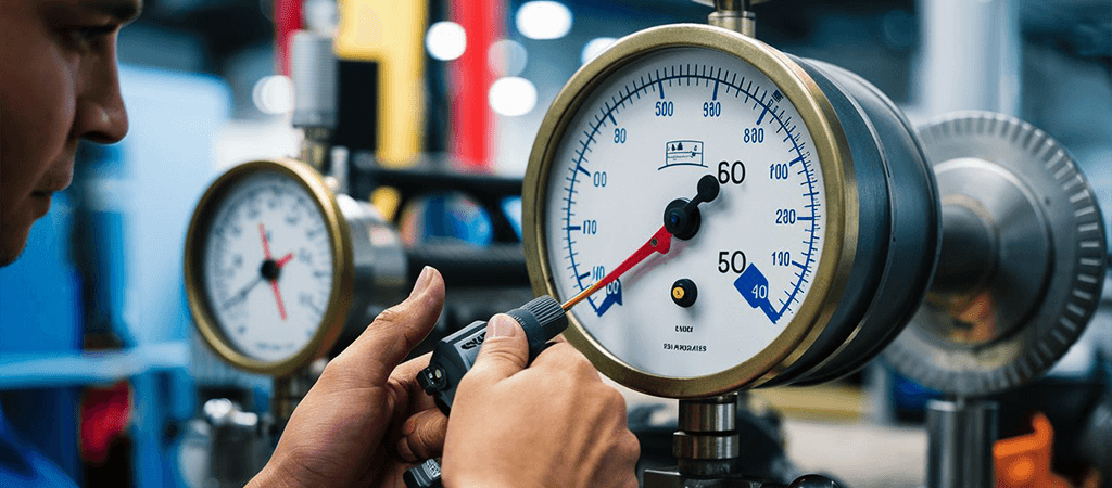 calibrate your pressure gauge